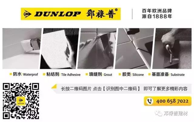 臻品推荐 | DUNLOP 快干型贴砖伴侣